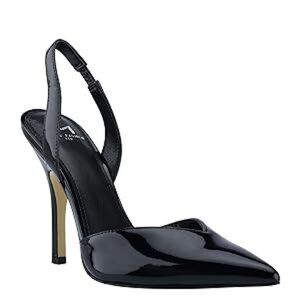 Marc Fisher NIB Fiesty Black Patent Heels 7.5